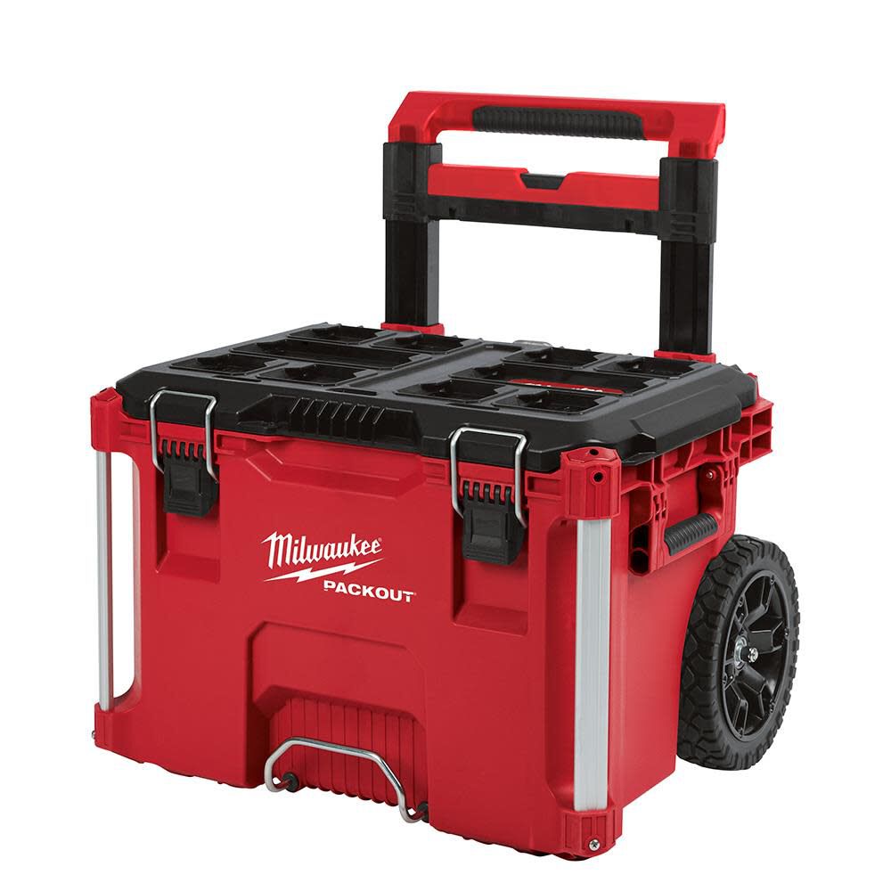 Tool crate outlet on wheels