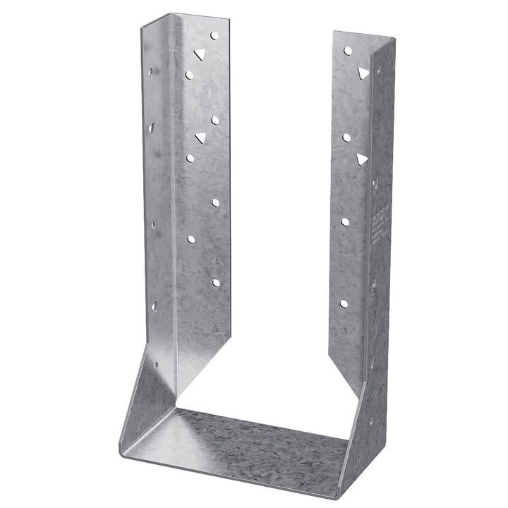 Simpson Strong-Tie 2 x 10 In. ZMAX Concealed-Flange Triple Face-Mount Joist Hanger