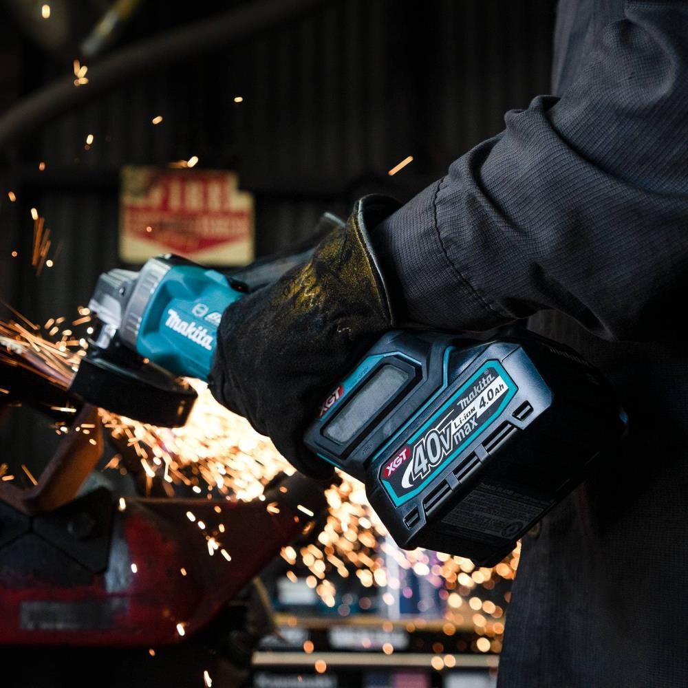 Makita 40V max XGT Angle Grinder Kit 4 1/2 / 5in, large image number 12