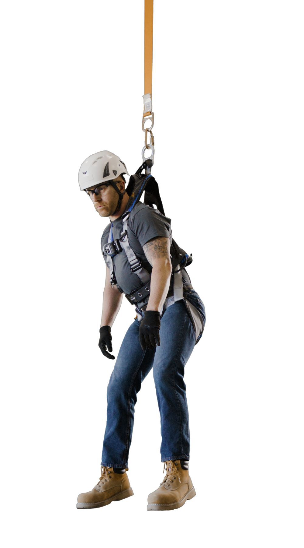 Werner ProForm SwitchPoint Climbing/Construction Harness Tongue Buckle Legs XL, large image number 5