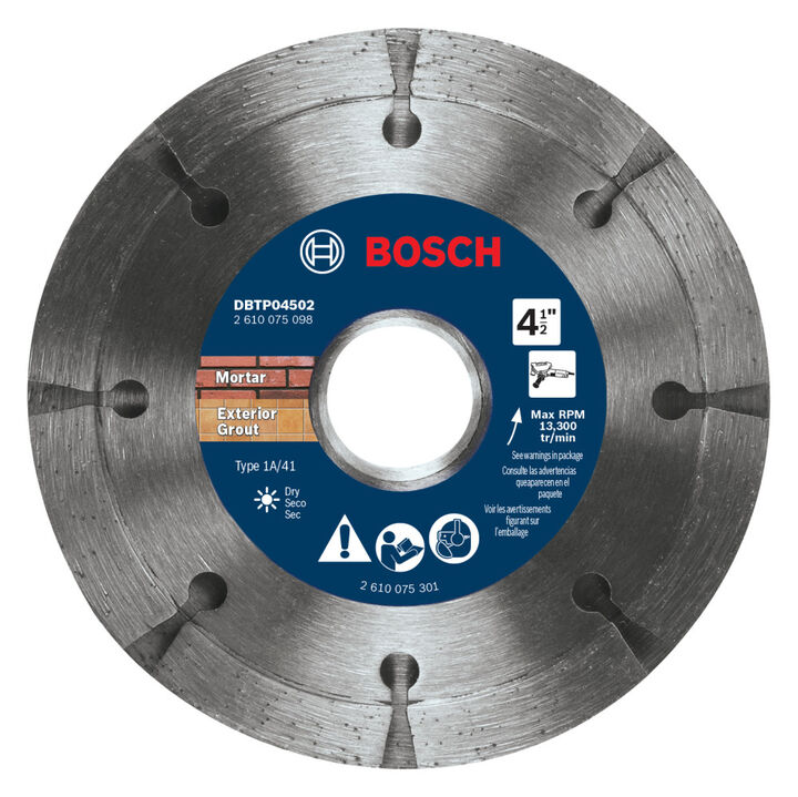 Bosch 4-1/2 Inch Tuckpointing Wheel