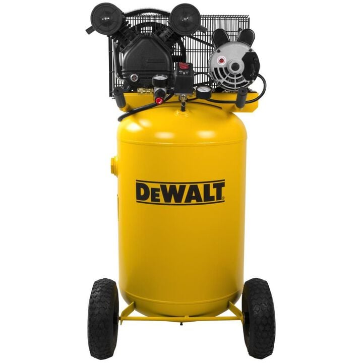 DEWALT 30 Gallon Portable 155 PSI Electric Vertical Air Compressor