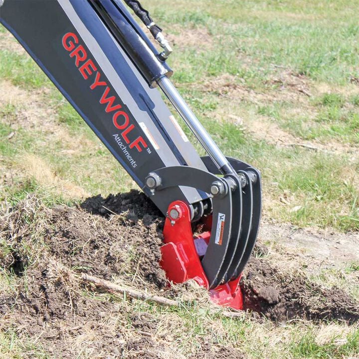 GreyWolf Attachments 12 Inch Skid Steer Backhoe Attachment, large image number 9