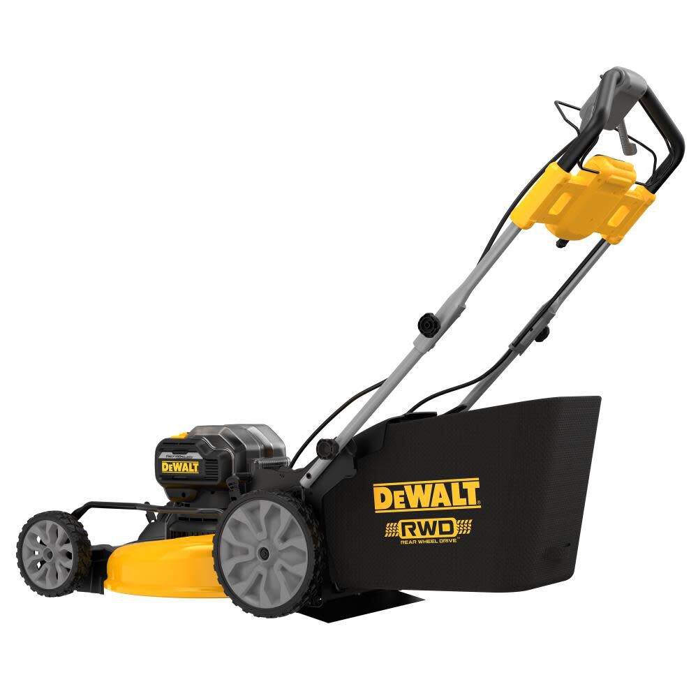 DEWALT 2X20V MAX XR Lawn Mower Brushless Cordless 21 1 2in Rear