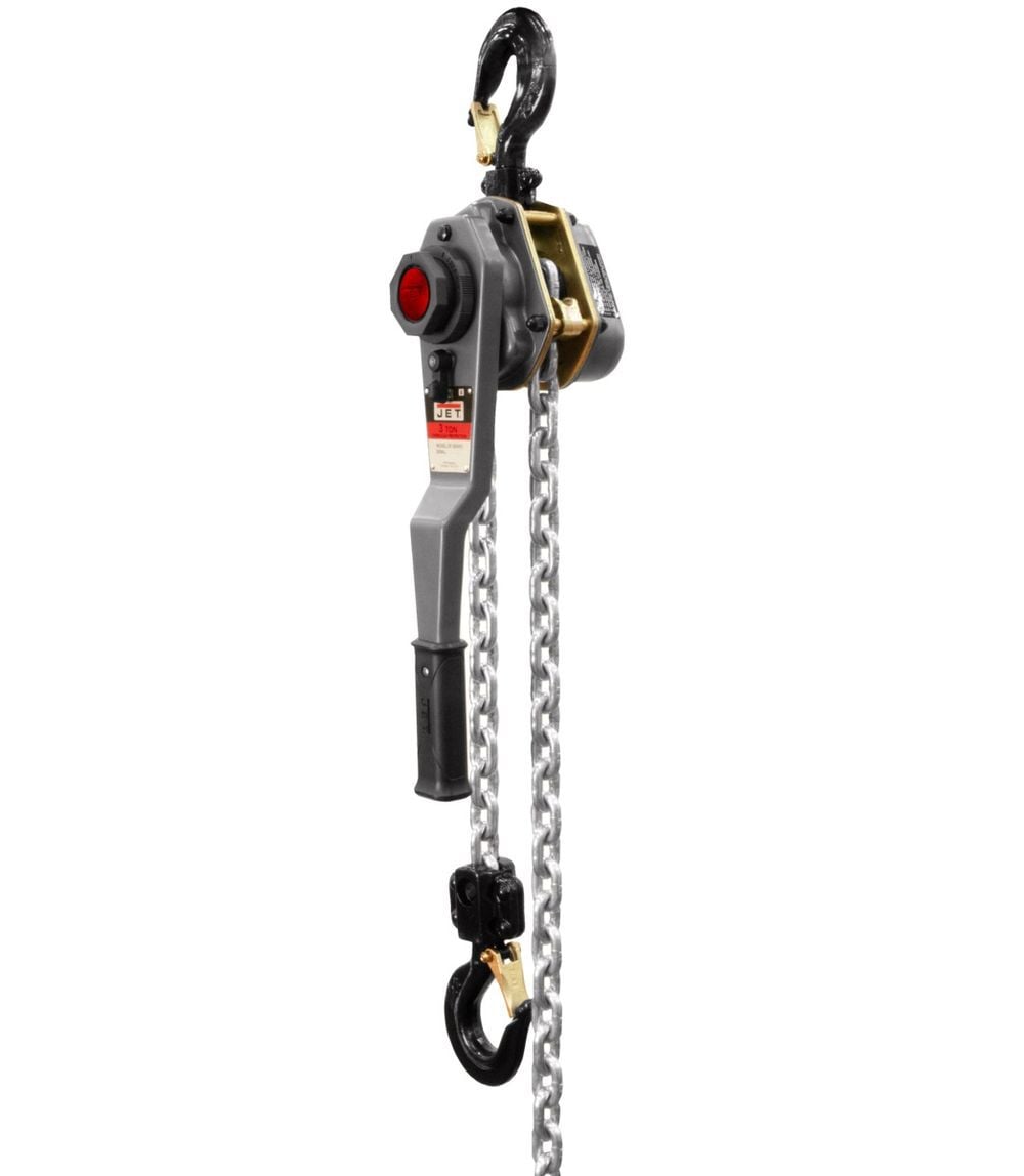 JET JLH-300WO-20 3 Ton Lever Hoist, 20 Ft. Lift with Overload Protection - JT9-376503