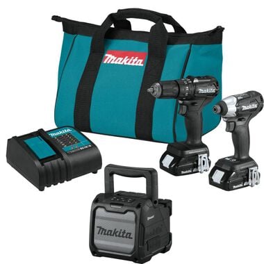 Makita 18VLXTSub-Compact 3 Piece ComboKit