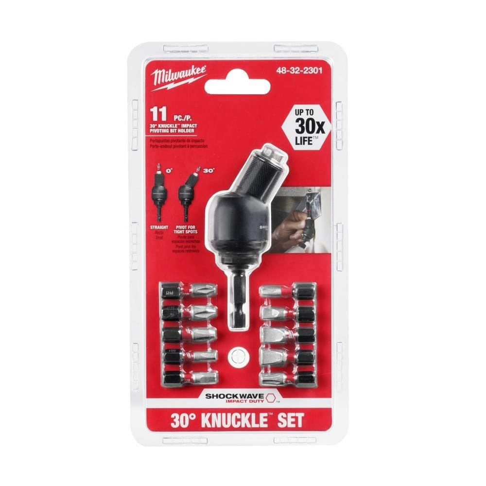 Milwaukee SHOCKWAVE 11-Piece 30 Knuckle Bit Holder, large image number 4