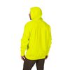 Milwaukee Heavy Duty Hi Vis Yellow Pullover Hoodie - Small, small