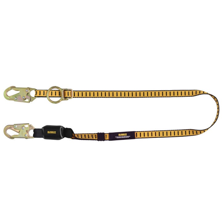 DEWALT 6 ft External Energy Absorber Tie-Back D-Ring Single Leg Lanyard, large image number 0