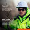 Ergodyne Skullerz 8963 Full Brim Hard Hat, Type 2, Class E, small image number 4