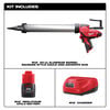 Milwaukee M12 20oz. Aluminum Barrel Sausage Style Caulk and Adhesive Gun Kit, small image number 2
