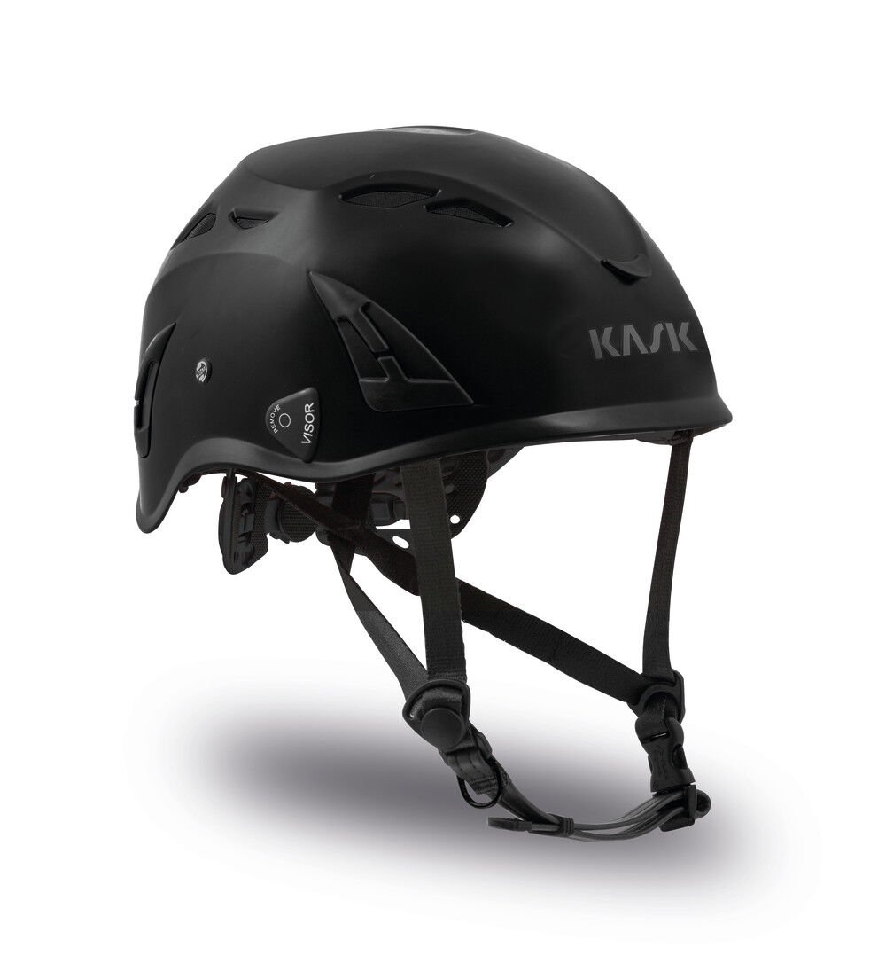 KASK America SUPERPLASMA HD Ventilated Work/Rescue Helmet – Black – WHE00036-210