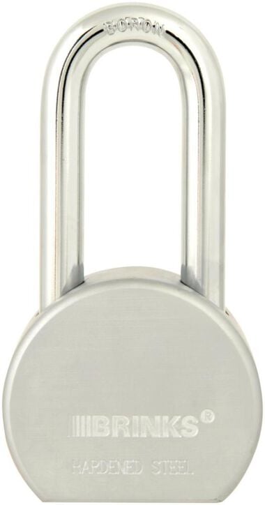 Brinks 2.5-in Steel Shackle Keyed Padlock, large image number 0