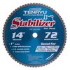 Tenryu 14In x 72CT Dry Cut Low RPM Metal Blade, small image number 1