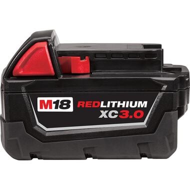 Milwaukee M18 REDLITHIUM XC 3.0Ah Extended Capacity Battery Pack, large image number 0