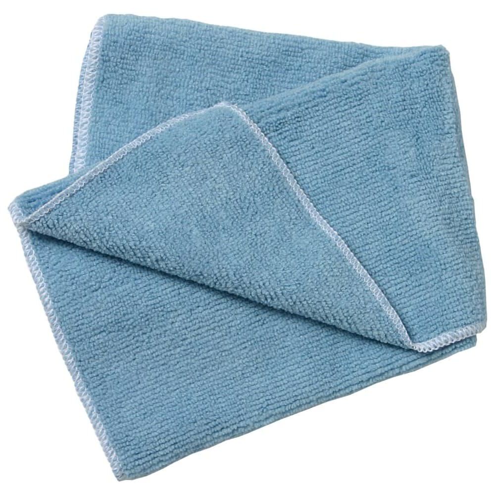 Trimaco Supertuff 14 x 14 Inch Blue Absorbent Microfiber Towel 12 Pack, large image number 1
