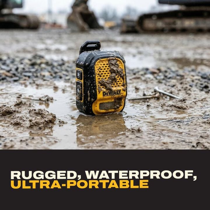 DEWALT Gen 2 Wearable Bluetooth Speaker with LED Light, large image number 7