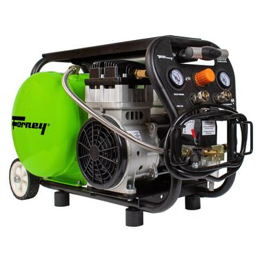 Forney Industries Fornair 120 Psi 4.5 Cfm 2HP 4 Gallon Oil-Free Air Compressor