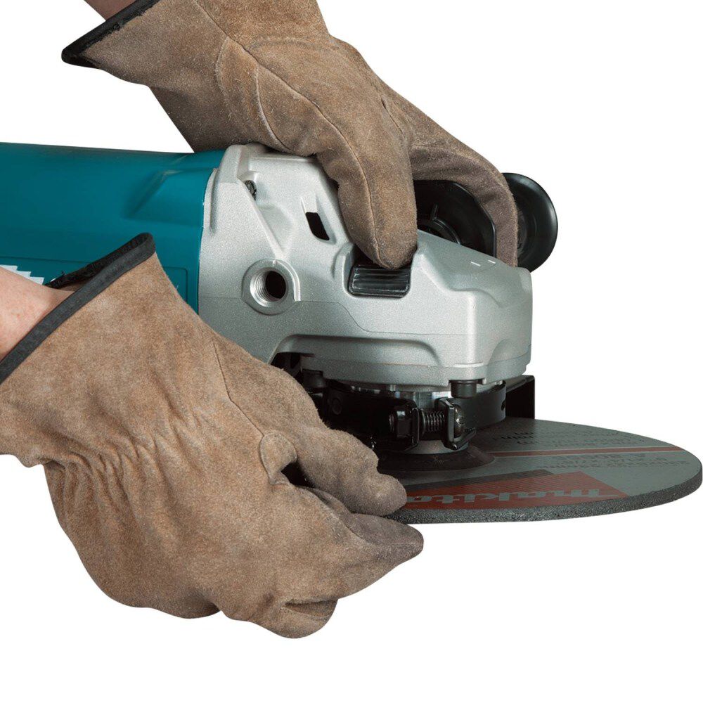 Makita 9 In. Angle Grinder with No Lock-On Switch, large image number 6