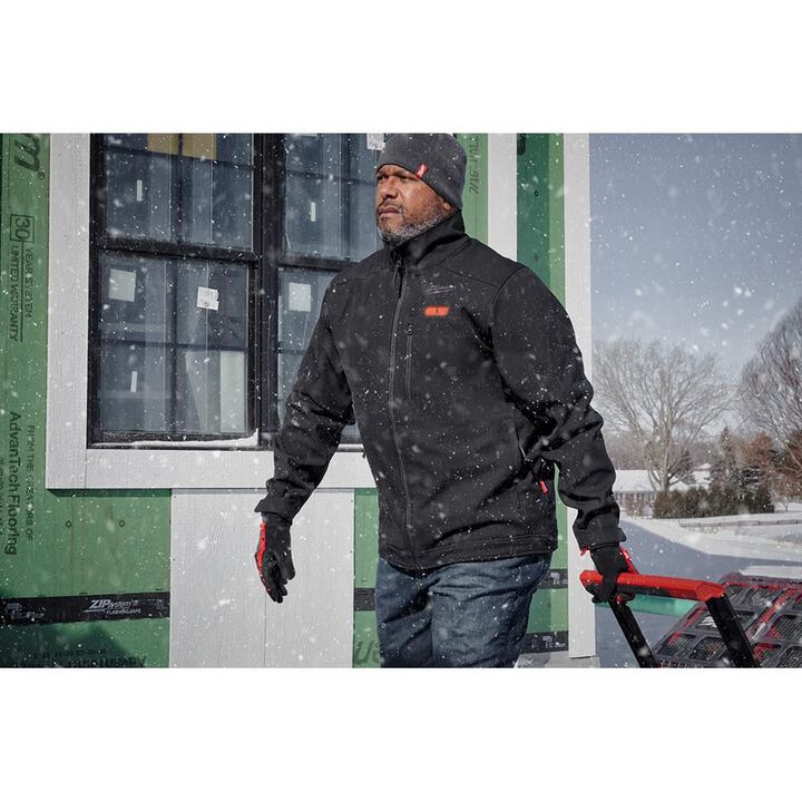 Milwaukee M12 Heated TOUGHSHELL Jacket Kit, 3X, Black (Reconditioned), large image number 3