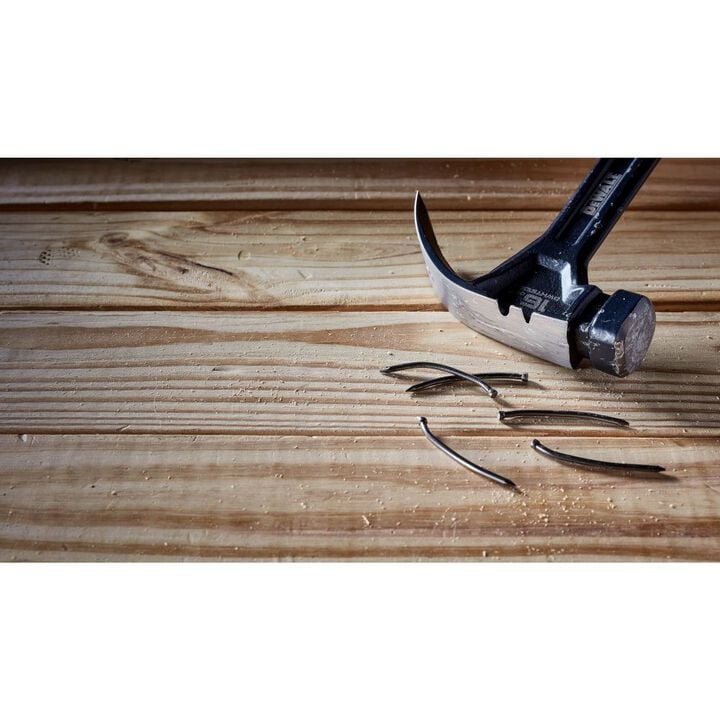 DEWALT 16 Oz Curved Claw Nailing Hammer, large image number 3