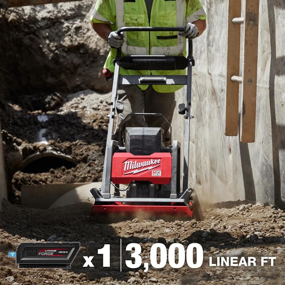 Milwaukee MX FUEL 20 in Plate Compactor Kit, large image number 10