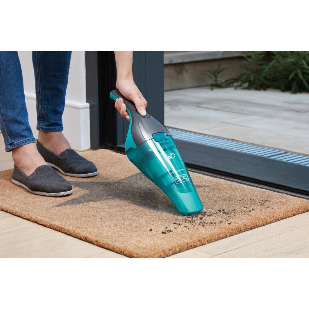 Black and Decker DUSTBUSTER QuickClean Wet/Dry Handheld Vacuum Turquoise, large image number 13