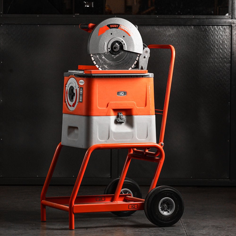 iQ Power Tools 14 in Masonry Saw with Built In Dust Control Vacuum System, large image number 9