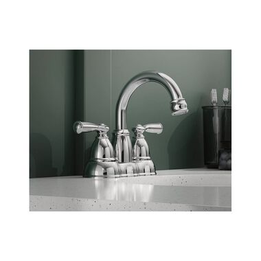 Moen Banbury Bathroom Lavatory Faucet Chrome 2 Handle High Arc, large image number 3