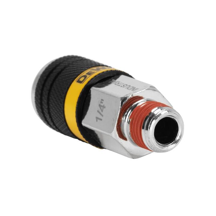 DEWALT 1/4 Inch MNPT Industrial Coupler, large image number 1