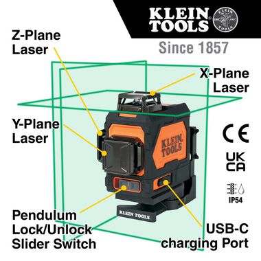Klein Tools Planar Laser Level, large image number 2