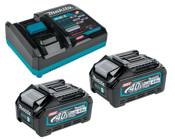 Makita 80V max XGT Battery and Charger Starter Pack 4Ah