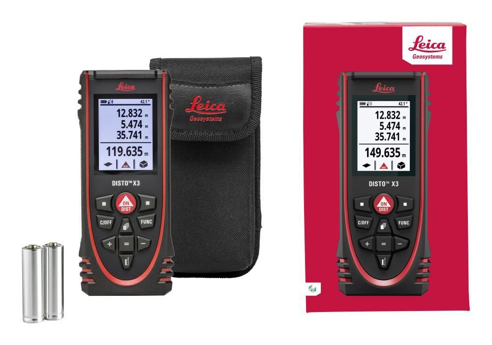 Leica Geosystems DISTO x3 Laser Distance Meter, large image number 1