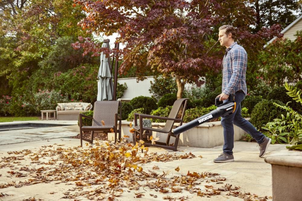 Worx 20V 2-Speed Leaf Blower Cordless with Battery and Charger, Blowers for  Lawn Care with Turbine Fan, Compact Lightweight Cordless Leaf Blower, WG547  – Battery & Charger Included