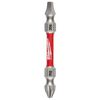 Milwaukee SHOCKWAVE Impact Phillips #2 / Square #2 Double Ended Bit, small