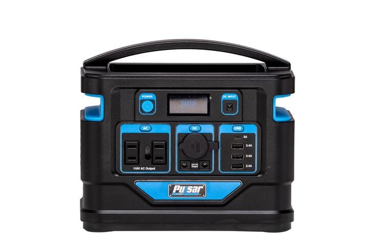 Pulsar Products 400 Watt Lithium-Ion Battery Solar Portable Power Station
