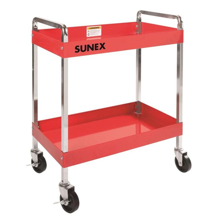 Sunex Multi-Purpose Service Cart Red
