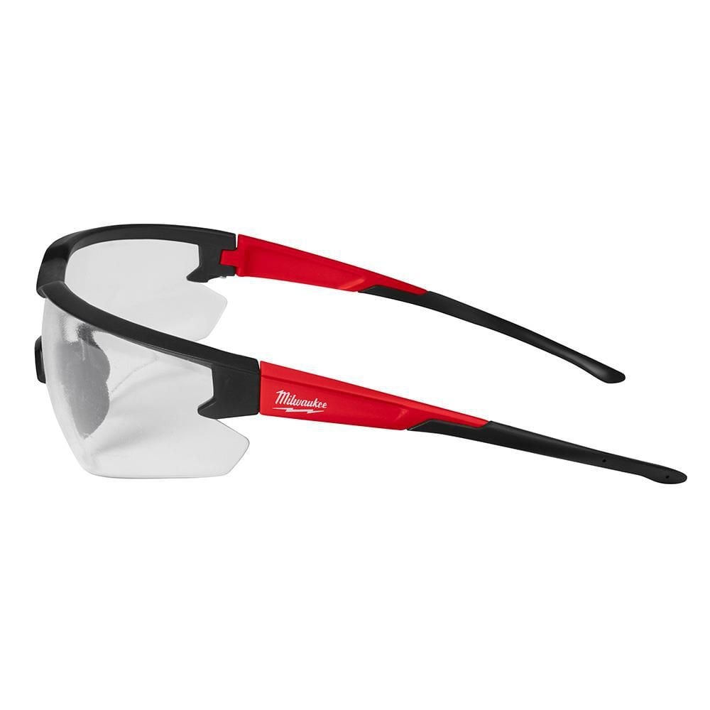 Milwaukee 3PK Safety Glasses - Clear Anti-Scratch Lenses, large image number 7