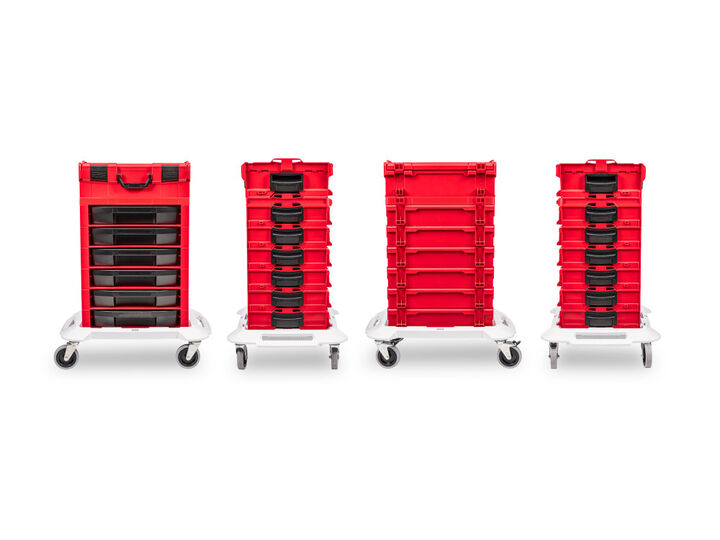Tekton 248-Piece Tool Set in Modular Stacking Tool Cart (6-Drawer), large image number 5