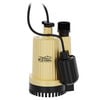 K2 Pumps Thermoplastic Sump Pump 1/3 HP with Piggyback Tethered Switch, small