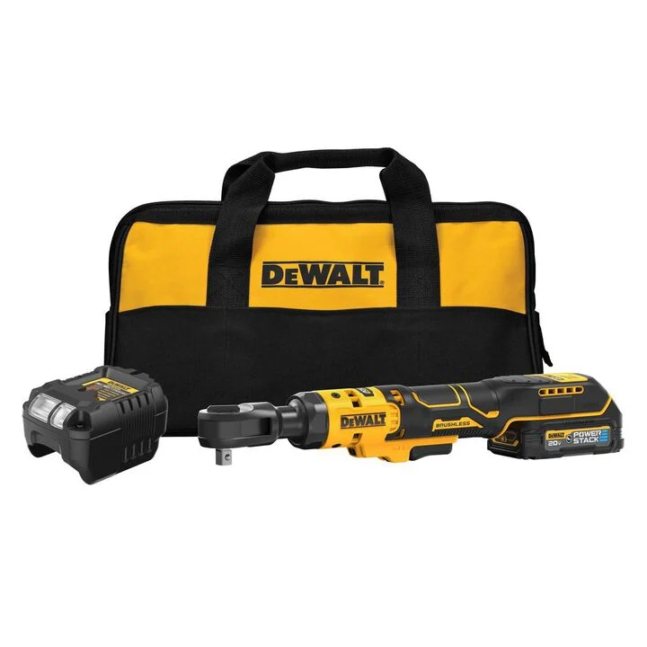 DEWALT 20V 3/8" Ratchet With POWERSTACK Battery