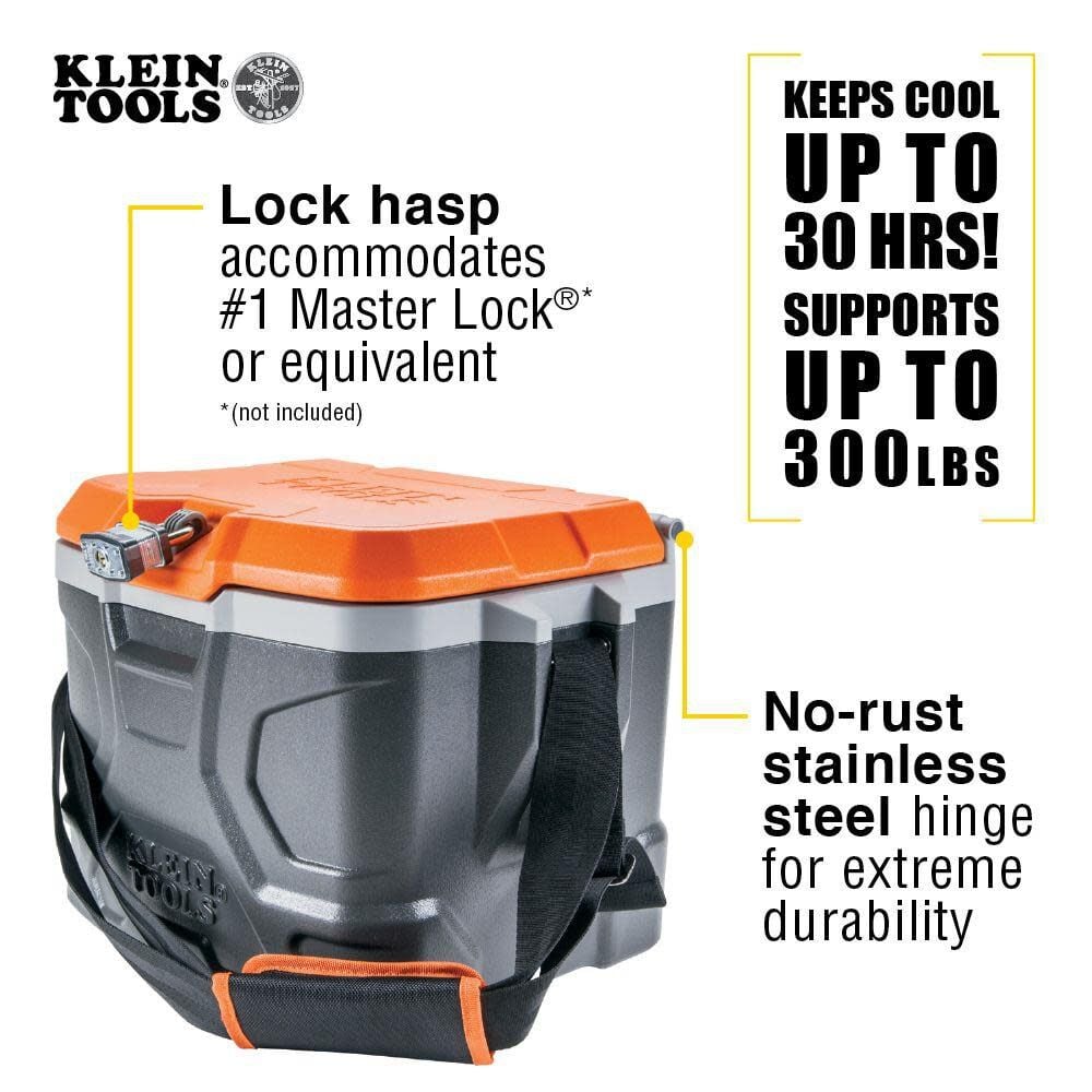Klein Tools Tough Box 17-Quart Cooler, large image number 4