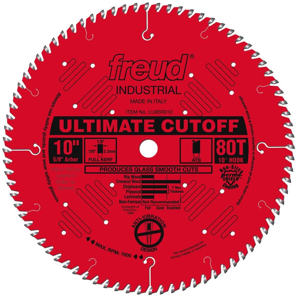 Freud 10in Ultimate Cut-Off Blade with Perma-SHIELD Coating, large image number 1