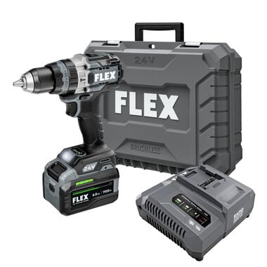 FLEX 24V Hammer Drill 1/2in Kit