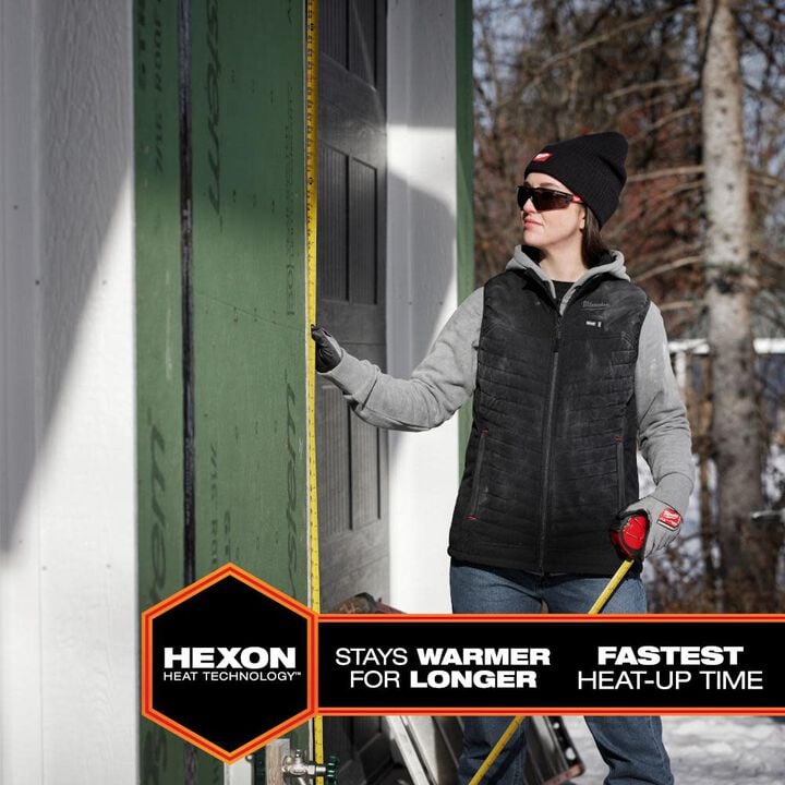 Milwaukee M12 Womens Heated AXIS Vest Kit, Green, Medium, large image number 5