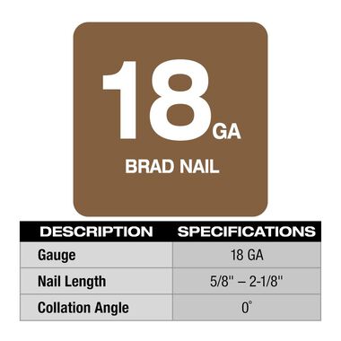 Milwaukee M18 FUEL 18 Gauge Brad Nailer (Bare Tool), large image number 1