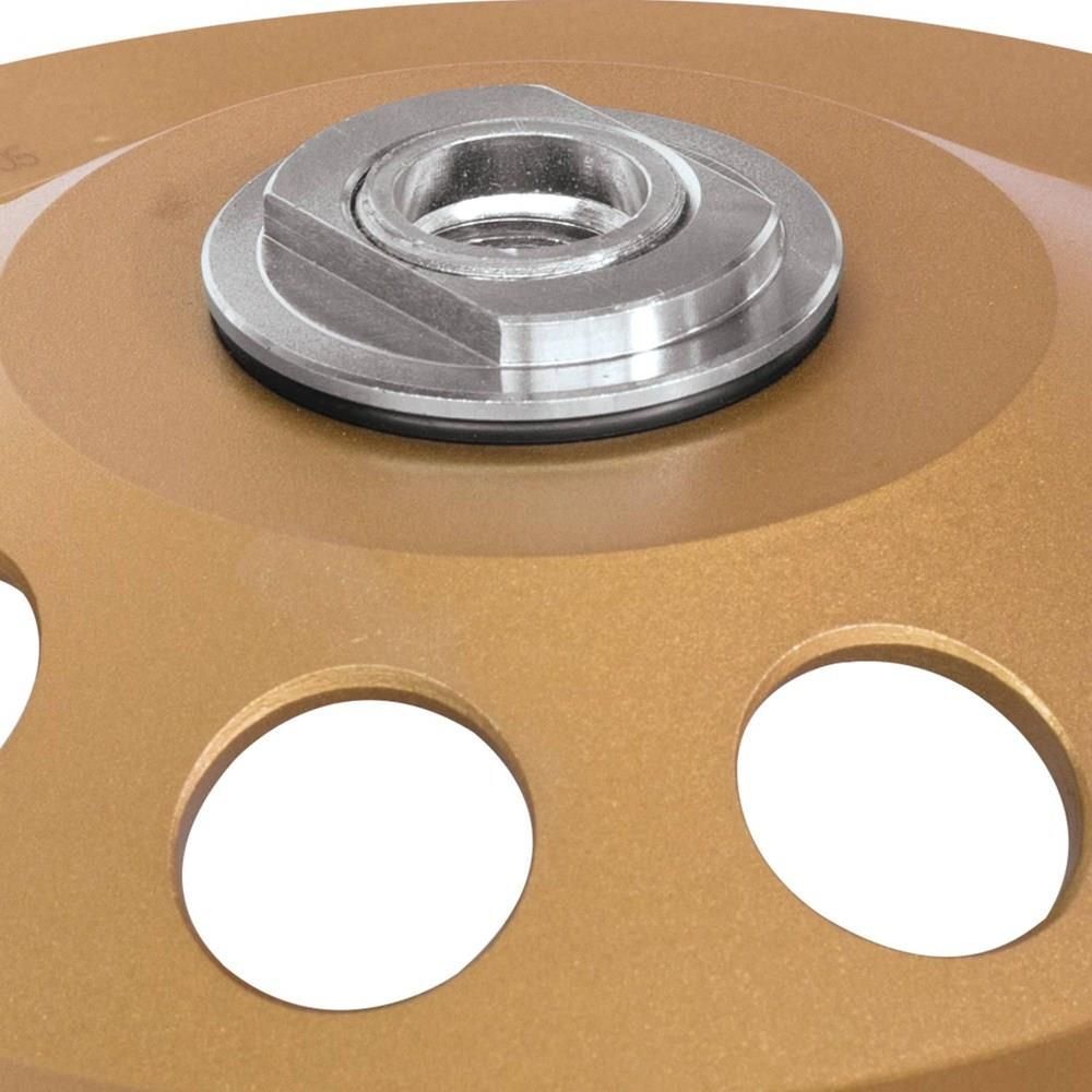 Makita 7 Inch Low-Vibration Single Row Segmented Turbo Rim Diamond Cup Wheel for Concrete, large image number 9
