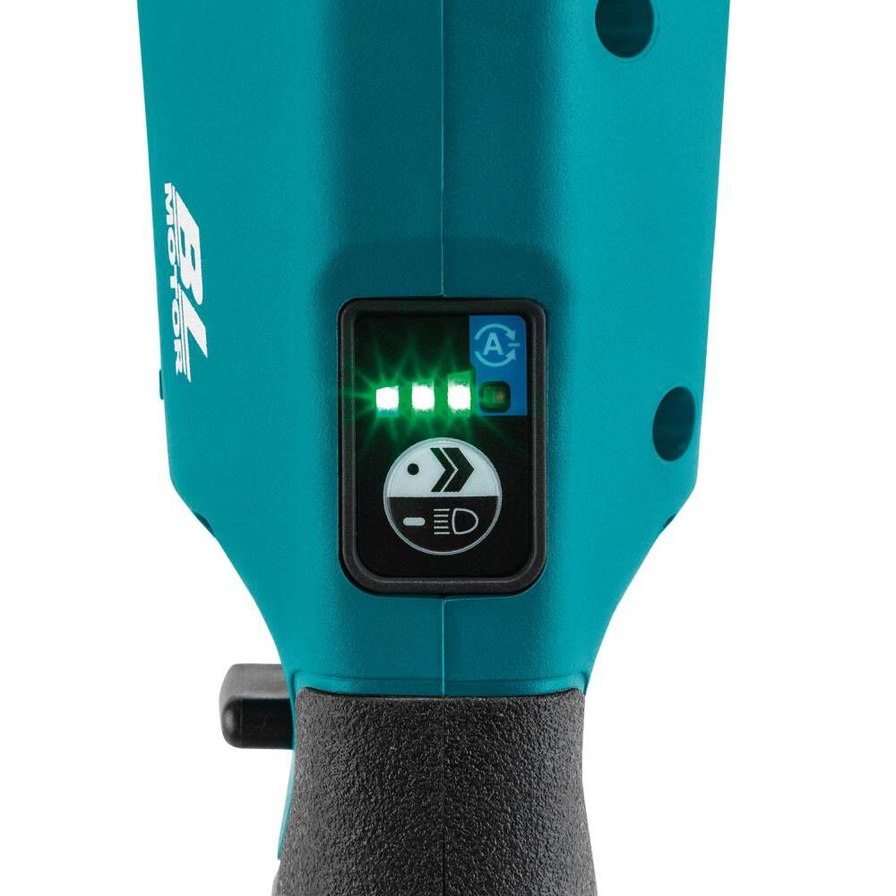 Makita 18V LXT Lithium-Ion Brushless Cordless High Torque 3/8 Inch Square Drive Angle Impact Wrench with Friction Ring (Bare Tool), large image number 14