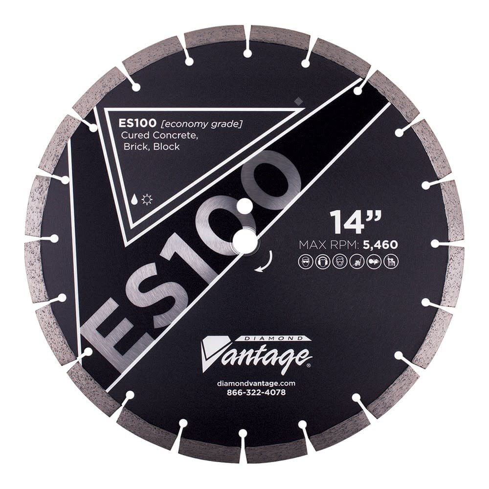 Diamond Vantage 14 Inch Segmented Diamond Value Plus Economy Blade for Masonry – 1412ESI