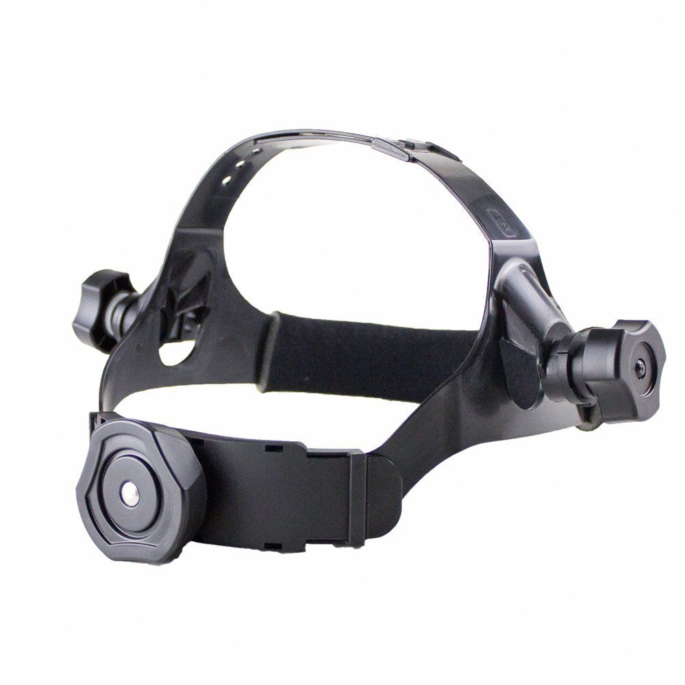 Sellstrom Single-Crown Face Shield - Universal Slot Adapter, Clear Polycarbonate Window, Anti-Fog, Shade 5 UV/IR Front Flip Visor, large image number 3